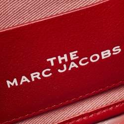 Marc Jacobs Red Leather Small The Tote Bag