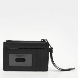 Marc Jacobs Black Patent Leather Snapshot Card Holder Wallet