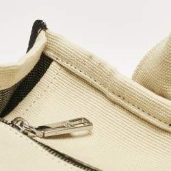 Marc Jacobs Cream Canvas Large The Tote Bag