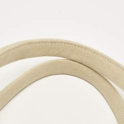Marc Jacobs Cream Canvas Large The Tote Bag