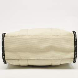 Marc Jacobs Cream Canvas Large The Tote Bag