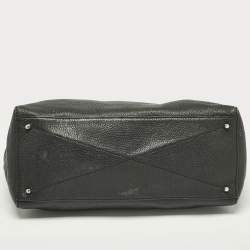 Marc Jacobs Black Leather Large Recruit East West Tote