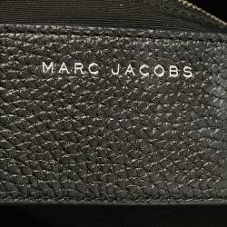 Marc Jacobs Black Leather Large Recruit East West Tote