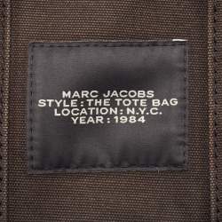 Marc Jacobs Black Canvas Small The Tote Bag