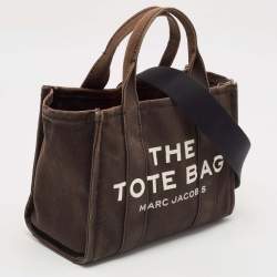 Marc Jacobs Black Canvas Small The Tote Bag