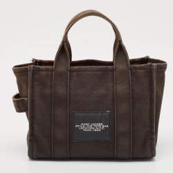 Marc Jacobs Black Canvas Small The Tote Bag