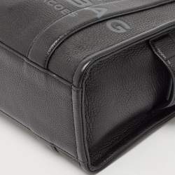 Pre Owned Marc Jacobs Black Leather Small The Tote Bag