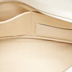 Marc Jacobs White Leather Medium The Tote