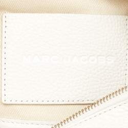 Marc Jacobs White Leather Medium The Tote