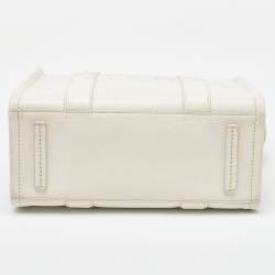 Marc Jacobs White Leather Medium The Tote