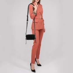 Pre Owned Marc Jacobs Black Patent Leather Snapshot Crossbody Bag