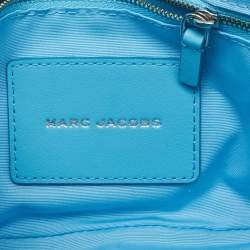 Pre Owned Marc Jacobs Blue Leather The J Marc Shoulder Bag