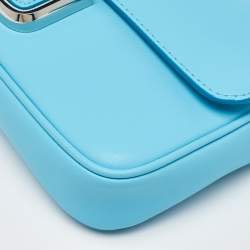 Pre Owned Marc Jacobs Blue Leather The J Marc Shoulder Bag