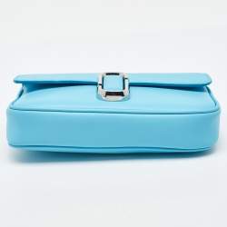 Pre Owned Marc Jacobs Blue Leather The J Marc Shoulder Bag