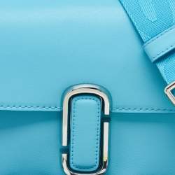 Pre Owned Marc Jacobs Blue Leather The J Marc Shoulder Bag