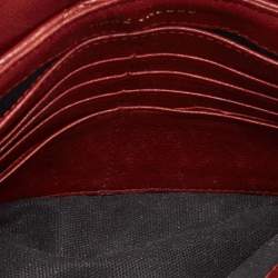 Marc Jacobs Red Quilted Leather Single Shoulder Bag
