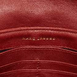 Marc Jacobs Red Quilted Leather Single Shoulder Bag