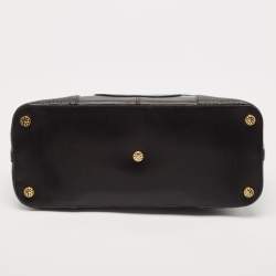 Marc Jacobs Black Leather Bowery Sutton Satchel