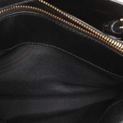 Marc Jacobs Black Leather Little Big Shot Tote