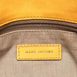 Marc Jacobs Mustard Quilted Leather Eugenie Clutch