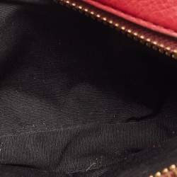 Marc Jacobs Red Leather Recruit Camera Crossbody Bag