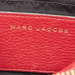 Marc Jacobs Red Leather Recruit Camera Crossbody Bag
