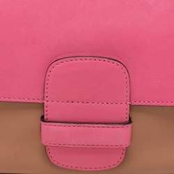 Marc Jacobs Multicolor Color Block Leather Flap Shoulder Bag