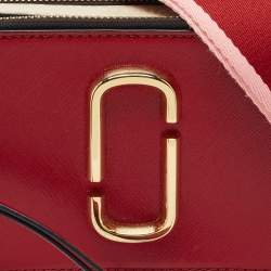 Marc Jacobs Tricolor Patent Leather Snapshot Camera Crossbody Bag
