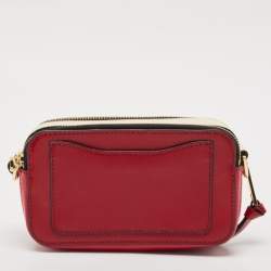 Marc Jacobs Tricolor Patent Leather Snapshot Camera Crossbody Bag