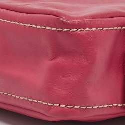 Marc Jacobs Pink Leather The Mini Squeeze Crossbody Bag