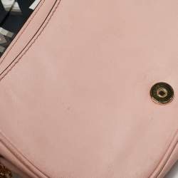 Marc Jacobs Light Pink Leather Avenue Chain Crossbody Bag
