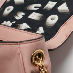 Marc Jacobs Light Pink Leather Avenue Chain Crossbody Bag