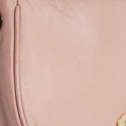 Marc Jacobs Light Pink Leather Avenue Chain Crossbody Bag
