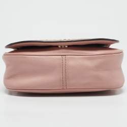 Marc Jacobs Light Pink Leather Avenue Chain Crossbody Bag
