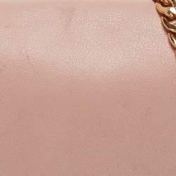 Marc Jacobs Light Pink Leather Avenue Chain Crossbody Bag