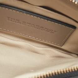 Pre Owned Marc Jacobs Tricolor Leather The Snapshot Crossbody Bag