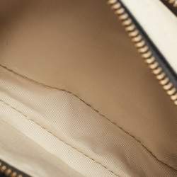 Pre Owned Marc Jacobs Tricolor Leather The Snapshot Crossbody Bag