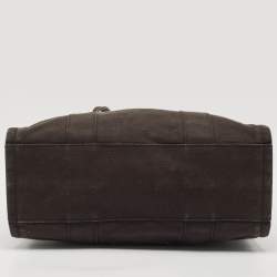 Pre Owned Marc Jacobs Black Canvas Large The Tote Bag