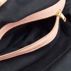 Marc Jacobs Blush Pink Quilted Leather Stam Satchel