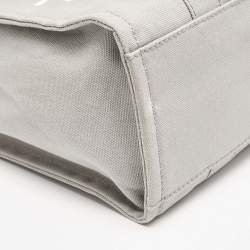 Marc Jacobs Grey Canvas Medium The Tote Bag