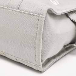 Marc Jacobs Grey Canvas Medium The Tote Bag