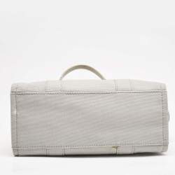 Marc Jacobs Grey Canvas Medium The Tote Bag