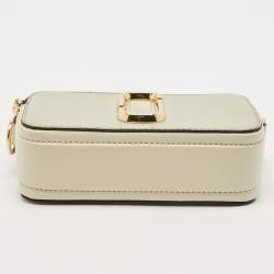 Pre Owned Marc Jacobs Tricolor Patent Leather Snapshot Camera Crossbody Bag