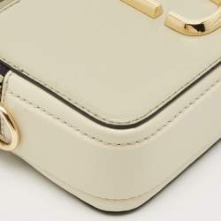 Pre Owned Marc Jacobs Tricolor Patent Leather Snapshot Camera Crossbody Bag