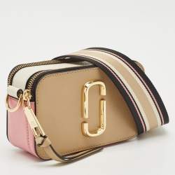 Marc Jacobs Tricolor Patent Leather Snapshot Camera Crossbody Bag