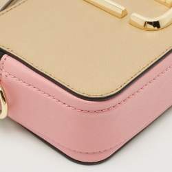 Marc Jacobs Tricolor Patent Leather Snapshot Camera Crossbody Bag
