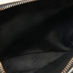 Pre Owned Marc Jacobs Black/White Leather The Mini Box Bag