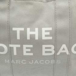 مملوكة مسبقًا Marc Jacobs Grey Canvas Large The Tote Bag