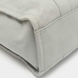 مملوكة مسبقًا Marc Jacobs Grey Canvas Large The Tote Bag