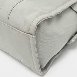 مملوكة مسبقًا Marc Jacobs Grey Canvas Large The Tote Bag